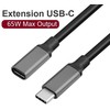„RoGer“ USB-C prailginimo laidas 10 Gbps 1 m