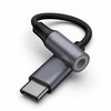 „RoGer“ USB-C į AUX 3,5 mm skaitmeninio garso adapteris, skirtas „Samsung“, „Google“, „OnePlus“ (DAC 24 bitų 48 kHz)