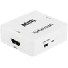System przekazu sygnału AV Roger RoGer VGA to HDMI Video Signal Converter (+Audio) / baltas