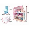 RoGer Wooden Doll House with LED 70cm