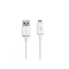 Samsung ECB-DU4EWE universalus mikro USB duomenų ir įkrovimo laidas 1,5 m baltas (OEM)