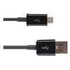Samsung ECB-DU5ABE universalus mikro USB duomenų ir įkrovimo laidas 1m juodas