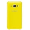 Samsung Galaxy J1 apsauginis dėklas (Geltonas)