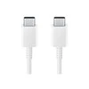 KABELIS SAMSUNG EP-DW767JWE USB-C - USB-C 25W 3A 1.8M Baltas BULK
