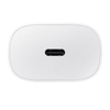 Įkroviklis Samsung EP-TA800NW 25W + Type-C kabelis 25W baltas