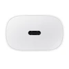 Įkroviklis Samsung EP-TA800NW 25W + Type-C kabelis 25W baltas