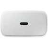 112803 EP-TA845EWE + EP-DW767JWE Samsung 45W Kelioninis įkroviklis + USB-C/USB-C kabelis baltos spalvos (OOB Bulk pakuotė)