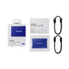 Išorinis kietasis diskas SSD SAMSUNG T7/2TB/USB 3.2/Rašymo greitis 1000 MB/sek/Skaitymo greitis 1050 MB/sek/MU-PC2T0H/WW