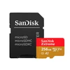 SanDisk Extreme PLUS 256 GB SDXC atminties kortelė + 2 metai RescuePRO Deluxe iki 190 MB/s ir 130 MB/s skaitymo / rašymo greitis, UHS-I, 10 klasė, U3, V30; EAN:619659189457
