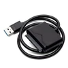 SATA Adapteris - SAVIO AK-39 USB 3.0 Į SATA III Su Maitinimu Juodas
