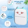 Setty Mini terminis spausdintuvas bluetooth DT1-0 baltas