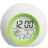 Setty alarm clock with LED light žalias