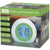 Setty alarm clock with LED light žalias