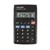 Sharp EL-233S skaičiuotuvas Kišenė Pagrindinis skaičiuotuvas Juoda
