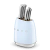 SMEG KNIFE BLOCK 50's STYLE PASTEL Mėlynas KBSF02PB