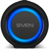 Speaker SVEN PS-340, juodas (24W, Atsparus vandeniui (IPx6), TWS, Bluetooth, FM, USB, 3600mA*h)