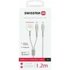 Swissten 2in1 belaidis įkroviklis, skirtas Apple Watch ir USB-C / USB-C / 1,2 m