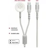 Swissten 2in1 belaidis įkroviklis, skirtas Apple Watch ir USB-C / USB-C / 1,2 m