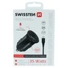 Samsung Įkroviklis Swissten ŁAD SAM SWISSTEN 25W 2XUSB-C Juodas + KABELIS 1,2M TYPE-C
