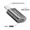 Adapteris USB Swissten USB-C - Lightning Sidabrinė (55500400)
