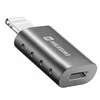 Adapteris USB Swissten USB-C - Lightning Sidabrinė (55500400)