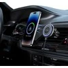 „Swissten Airhold“ magnetinis automobilio laikiklis su belaidžiu įkrovikliu 15 W / 7,5 W (suderinamas su „MagSafe“)