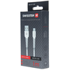 Swissten USB - mikro USB 1.0m balta