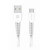 Swissten USB - mikro USB 1.0m balta