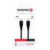 Swissten USB-C - Lightning 1.0m juoda