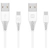 SWISSTEN duomenų kabelis USB - USB-C 3.1 (7mm) baltas 1.5m
