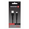 Swissten USB - USB-C 1.0m juoda