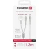 Swissten belaidis įkroviklis 2in1 Apple Watch ir Lightning USB-C 1,2m