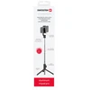 Swissten „Bluetooth“ „selfie Stick“ aliuminio trikojis Pro