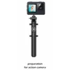 Swissten „Bluetooth“ „selfie Stick“ aliuminio trikojis Pro
