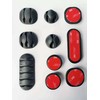 Swissten Cable Managment rinkinys 10vnt