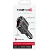Swissten automobilinis įkroviklis 1x USB-C PD / 2x USB-A / CL / LED
