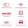 Swissten automobilinis įkroviklis 1x USB-C PD / 2x USB-A / CL / LED