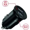 SWISSTEN CL adaptér do auta 2x USB-A juoda