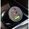 Įkroviklis Swissten Car Charger 2x USB-C PD / USB / 95W