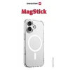 „Swissten Clear Jelly Magstick“ dėklas, skirtas „Apple iPhone 17 Pro“ – permatomas