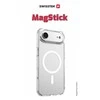 „Swissten Clear Jelly Magstick“ dėklas, skirtas „Apple iPhone Air“ – permatomas