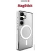 Swissten Clear Jelly MagStick nugaros dėklas, skirtas Samsung Galaxy S24 FE 5G