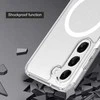 Swissten Clear Jelly MagStick nugaros dėklas, skirtas Samsung Galaxy S24 FE 5G