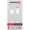 Swissten duomenų kabelis USB / „Lightning“ 1,2 m