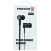 Laidinės ausinės „Rainbow Swissten YS -D2“ - juoda