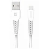 „Swissten“ ekologiškas universalus greito įkrovimo USB-C duomenų ir įkrovimo laidas, 1,2 m
