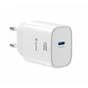 Įkroviklis Swissten SWISSTEN Adapteris sieciowy EDGE GaN 20W, 1 port, 1x USB-C