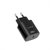 Swissten Edge Travel Charger USB-C GaN 20W Juodas