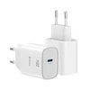 Įkroviklis Swissten SWISSTEN Adapteris sieciowy EDGE GaN 20W, 1 port, 1x USB-C