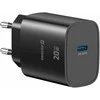 Swissten Edge Travel Charger USB-C GaN 20W Juodas